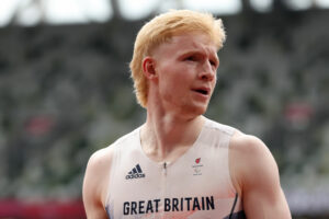 Loughborough athlete Zak Skinner representing Team GB in the Men's 100m (T13) at the Tokyo 2020 Paralympic Games